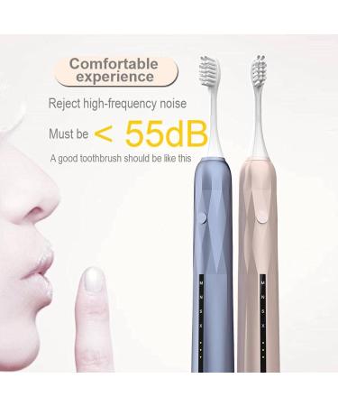 Up and Down Swing Vertical Sonic Toothbrush - Electric Toothbrush in Champagne | International Shipping Available - Buy Online on GoSupps.com