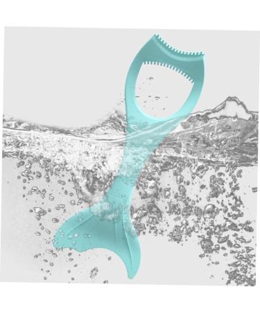 NOLITOY 4pcs Lower Multi-function Reusable Eyelash Shape Silica Mermaid Stencil Blue Girl Mascara Upper for 15X5.7CMx4pcs Bluex4pcs - Buy Online on GoSupps.com