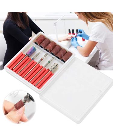 Sonew Lightweight and Practical Head Nail Drill Bits Nail Art Polish Polishing Head Set - Buy Online on GoSupps.com