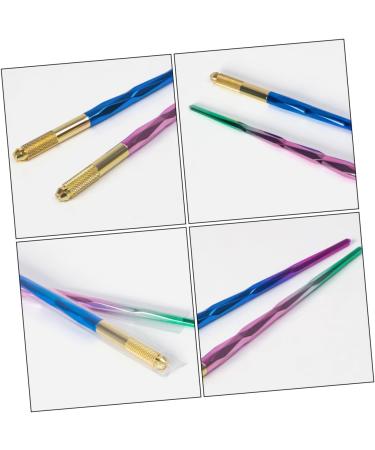 FOMIYES 2pcs Colorful Embroidery Pen Embroidered Eyebrow Pen Eyebrow Pencil Eyebrow Pen Needle Handmade Embroidered Pen Embroidered Tool Pen Eyebrow Pen - Buy Online on GoSupps.com