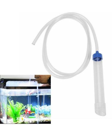 Aquarium Water Changer 59inch Length Fish Tank Manual Cleaning Tool Aquarium Manual Water Changer Gravel Cleaner Siphon Tube Fish Tank Cleaning Tool
