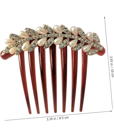 DOITOOL Hair Making Accessories Decorative Hair Combs for Women Wedding Hair Clip Bridal Hair Clip Bridal Headpieces Formal Hair Accessories for Women Alloy Bride China Crystal - Buy Online on GoSupps.com