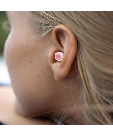 Anti-Noise Earplugs Set - Portable Silicone Sound Blocking Earplugs for Sleeping & Studying - Pink Noise Reduction Earplugs - Buy Online on GoSupps.com