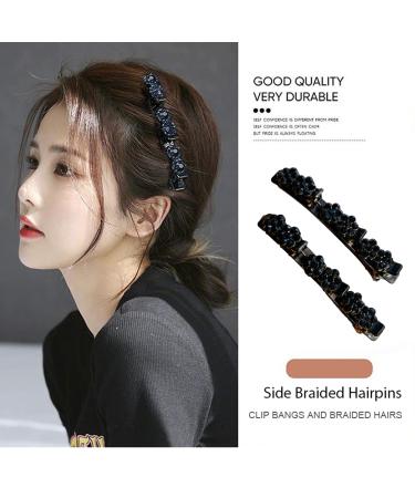 GULELAYAR Sparkling Crystal Hair Clips | Fabric Hair Bands | Duckbill Clip | Flower & Rhinestone Hair Accessories for Women - Buy Online on GoSupps.com