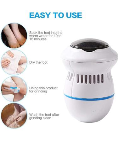 Rechargeable Electric Callus Remover for Feet - 6 Attachments Cornal Remover & Pedicure Set - Best Foot Care Device - Buy Online on GoSupps.com