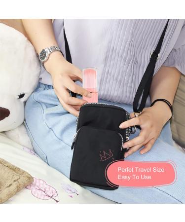 Mini Travel Size Retractable Face Kabuki Makeup Brush - Pink Portable Powder Brush for Blush & Bronzer - On-The-Go Beauty Essential - Buy Online on GoSupps.com