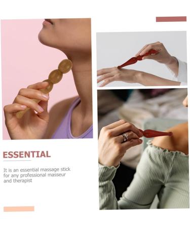 Ultechnovo 20 STK Pearl Massage Stick | Wooden Bodystick & Gua Sha Tool for Foot & Body Massage | Acupuncture Point Relief | Fragrant Wood Cosmetics - Buy Online on GoSupps.com