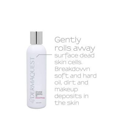 DermaQuest Advanced Therapy Universal Anti Aging Cleansing Oil and Makeup Remover - For Dry Oily and Sensitive Skin - Nourishes & Soothes - Non-Comedogenic (6oz) - Buy Online on GoSupps.com