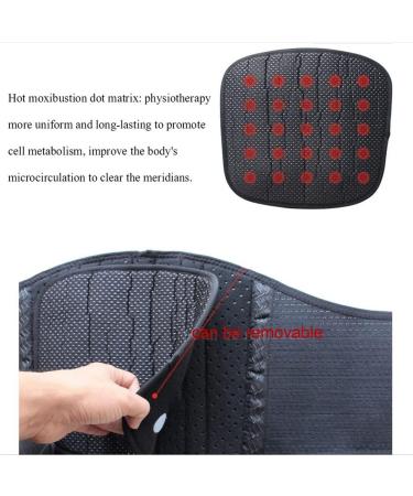 Support Belt for Lower Back Pain Relief | Adjustable Compression Belt for Herniated Disc Sciatica & Scoliosis - Breathable Design for Men & Women - Buy Online on GoSupps.com