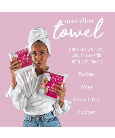 Kozma Curl Microfiber Towel 20x37'' - Absorbent Towel for Curly Hair | Hair Wrap Turban | Anti-Frizz Microfiber Hair Towel - Buy Online on GoSupps.com