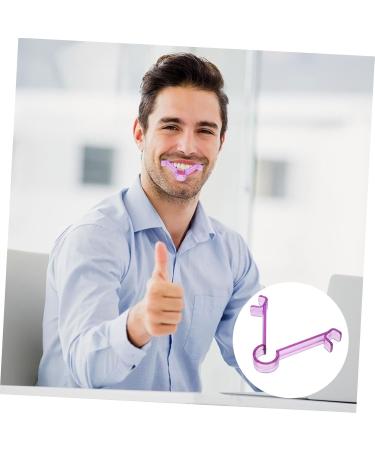 HAPINARY Lip Muscle Trainer Face Exerciser Muscle Exerciser Lip Trainer Oral Exerciser Face Exerciser Lips Lift Smile Corrector Lift Tightener Lips Trainer Lips 9.30X7.70X1.50CM Purple - Buy Online on GoSupps.com