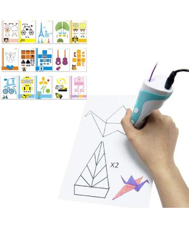 3D Printer Drawing Molds Paper Stencils - 20 Sheets, 40 Patterns, Clear Plate Set - Buy Online on GoSupps.com