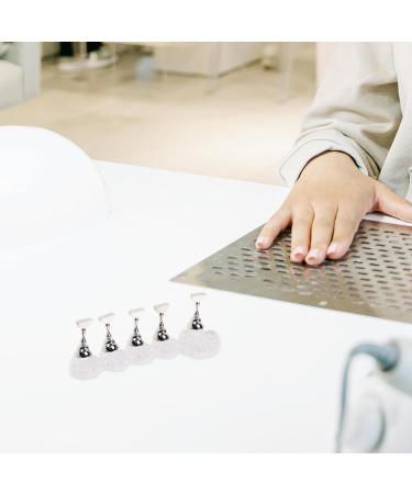 TOVINANNA Acrylic Nail Display Stand Magnet Nail Practice Holder Magnetic Nail Practice Stand Fingernail Diy Nail Stand for False Nail Manicure Tool Salon - Buy Online on GoSupps.com