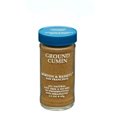 Morton & Bassett Ground Cumin 2.3 Ounce Jar
