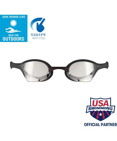 Shop Arena Unisex Cobra Ultra Swipe Goggle - Silver-Black | One Size | Fast International Shipping - Buy Online on GoSupps.com