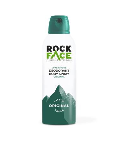 Rock Face Body Spray for Men Deodorant Spray with Masculine Long Lasting 200ml 200 ml (Pack of 1)