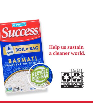 Success Basmati Rice Boil-in-Bag | Quick & Easy 14oz Rice Meal - Buy Online on GoSupps.com