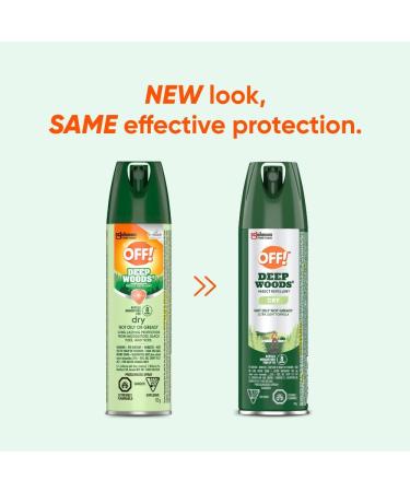 SC Johnson OFF! Deep Woods Dry Insect Repellent Spray - Buy Online on GoSupps.com