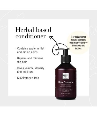 New Nordic Hair Volume Conditioner 250ml - Herbal Hair Repair for Dry & Damaged Hair - Buy Online on GoSupps.com