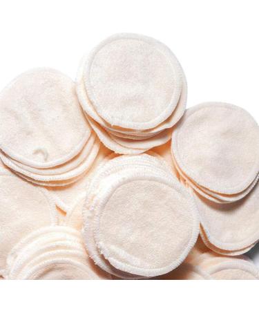 Makeup Remover Pad 20pcs Bamboo Makeup Remover Natural Loofah Sponge Manual Facial Cleansing for Eye Makeup Remove Makeup Remover - Buy Online on GoSupps.com