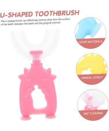 Beaupretty 30 STK U-Shaped Toothbrush for Kids - Soft Cleaning Tools in 5 Colors | Ideal for Whole Mouth Care & Baby Dental Hygiene - Buy Online on GoSupps.com
