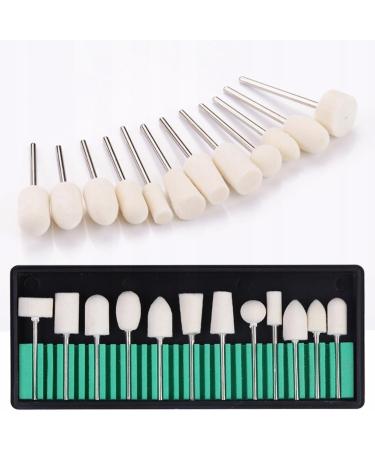 PROFICO Cutter Set for Nail Cutters 117 Pieces Diamond Stone Felt Cutter with Sanding Caps and Brush Set for Nail Styling Manicure Pedicure Nail Care Acrylic Nails Hybrid Nails Gel Nails - Buy Online on GoSupps.com