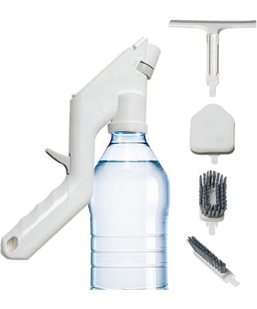 Cleaning Brush Set | Multi-Use Brush Wipe Squeegee Set for Cleaning Household Cleaning Supplies for Dusting Corners Floors Walls Edges Faucets - Buy Online on GoSupps.com