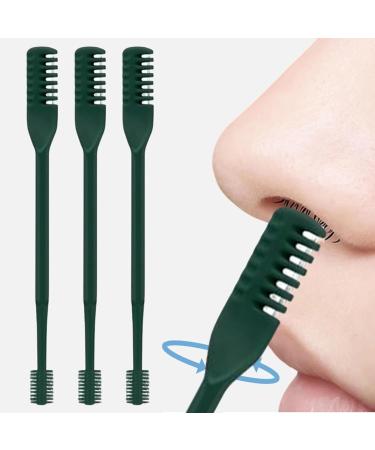  Kanoauo Nose Hair Trimmer for Women with Double Attachments 3 Parts Portable 360 Degree Rotating Shaver for Mens and Womens Grooming Dark Green - Buy Online on GoSupps.com