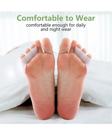 Toe Spreader Silicone - 4 Pcs Small Toe Separator for Overlapping Toes Pain Relief & Correction - Buy Online on GoSupps.com