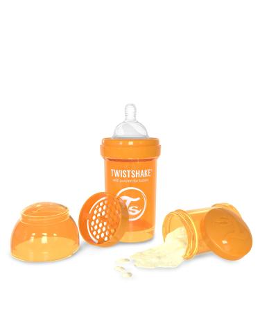 Twistshake 7350083120038 Anti-Colic Baby Bottle 180 ml orange