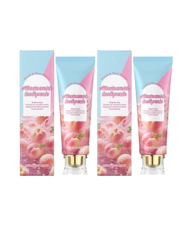 Niacinamide Toothpaste - Effective Tartar Removal Teeth Whitening & Fresh Breath for Daily Oral Care(2PCS)