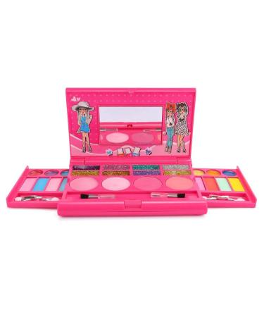 Cosmetic Bag Makeup Set for Girls - Toddler Makeup Palette & Box (H102Z) | Best International Shipping - Buy Online on GoSupps.com