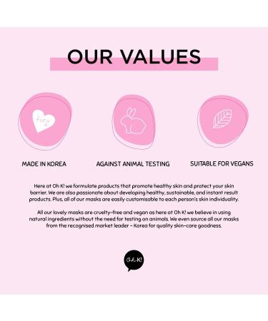 Oh K! Aloe Vera Foot Socks For Dry Hard Skin Aloe Vera Scent Vegan and Cruelty Free 65g - Buy Online on GoSupps.com
