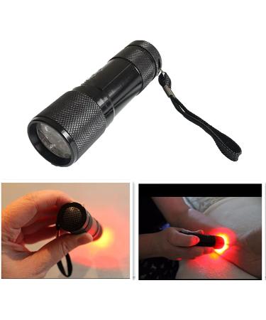 SSDDDLZEQ Practical Vein Finder - Handheld Blood Vessel Locator with 9 LED - Aluminum Alloy Flashlight for Interns - Buy Online on GoSupps.com