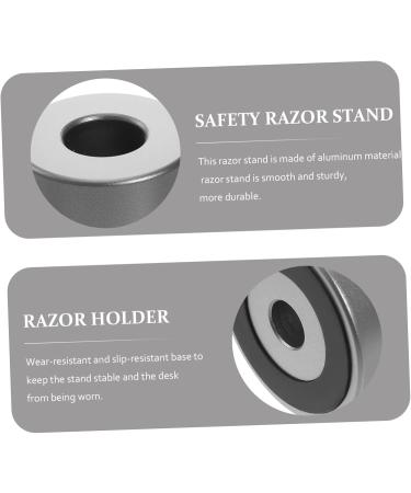 Frcolor 2-in-1 Razor Organizer & Eyeshadow Keeper - Green Glitter Aluminum Stand - Compact 3.5x3.5cm for Razor Drying & Storage - Buy Online on GoSupps.com