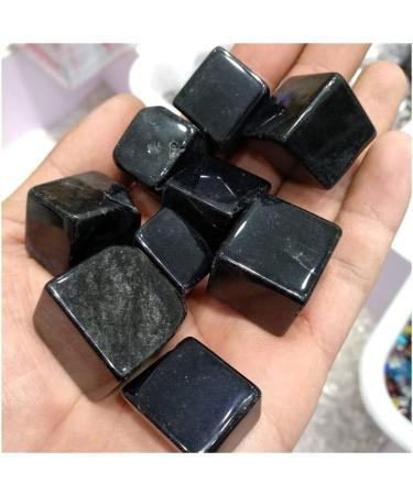 9pcs Natural Cube Black Obsidian Quartz Crystal Stone Rock ChipsStone Quartz Crystals Natural StonesCrystal Stone Crystal Reiki - Buy Online on GoSupps.com