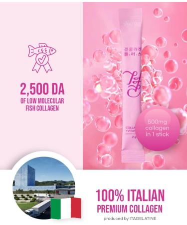 FARMER QUEEN Gyeol Collagen Plus+ (2g*60 Stick Packets) Low Molecular Weight Collagen + Vitamin C - Buy Online on GoSupps.com