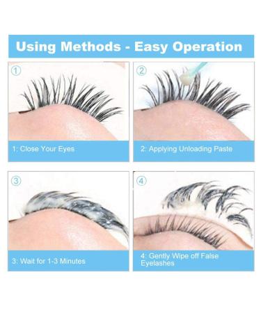 AYNEFY Eyelash Remover Cream 5g | Anti-Irritation Gel for Grafting & Extension | Glue Adhesive Removal - Buy Online on GoSupps.com