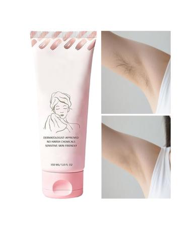Body Hair Removal Cream 150ml - Moisturizing and Gentle Hair Removal Products - Hair Removal Cream for Sensitive Skin - For Girls Girlfriends Wives Sisters and Family