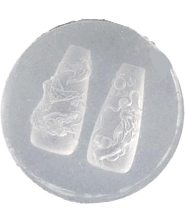 MCAORI Dragon Silicone Nail Carving Moulds Snake Stamping Stencils DIY Manicure Accessories DIY Nail Art Tools for Nair Art - Buy Online on GoSupps.com