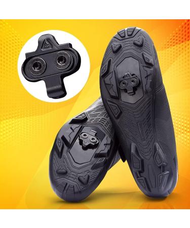 EVERBEAM Precision 2-Hole Bicycle Cleats for Spin Shoes - Compatible with Shimano SPD & Look-X | Single Direction Release | For Spinning, Indoor Cycling & Racing | 2 Pairs (4 Cleats) - Buy Online on GoSupps.com