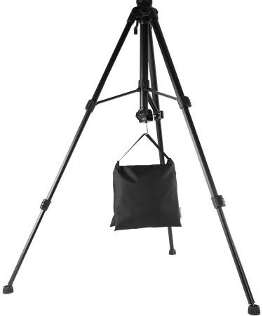 ESINGMILL Super Heavy Duty Saddlebag Sand Bags for Photography and Video Equipment - 2 Pack Empty Weight Bags for Studio Stand, Light Stand, Tripod, Jib Arm, Mini Camera Crane - Black - Buy Online on GoSupps.com