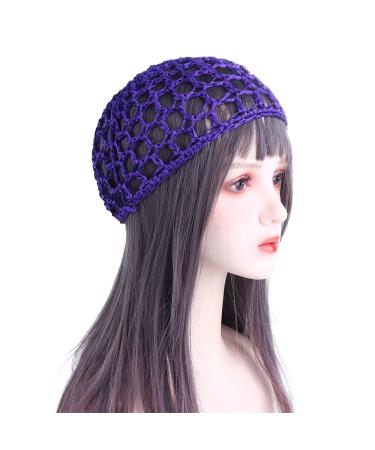 Women's Pink Mesh Hair Net Crochet Cap - Snood for Long, Short, Thick Hair - Sleep Cap for Sleeping - Buy Online on GoSupps.com