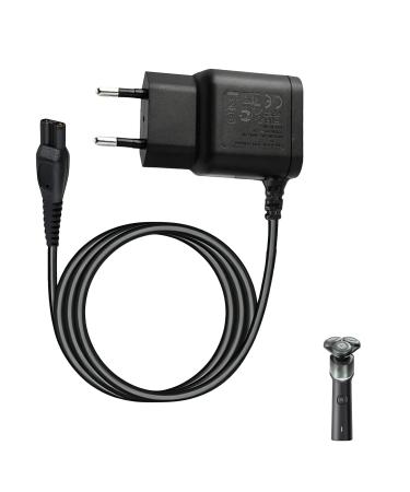 Chargeur Rasoir 15V pour Philips HQ8505 Alimentation pour Rasoir lectrique et Tondeuse Compatible S rie 3000 5000 7000 9000 OneBlade QP6510 QP6520 MG7720 MG7710 BT5509 C ble 1.5M Noir