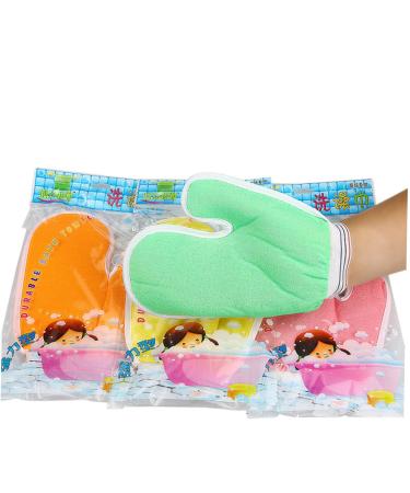 Hemoton Anti-Scald Shower Gloves with Rhinestone Separator - Exfoliating Luxury Spa Bath Accessory & Car Diffuser Scrubber - Buy Online on GoSupps.com