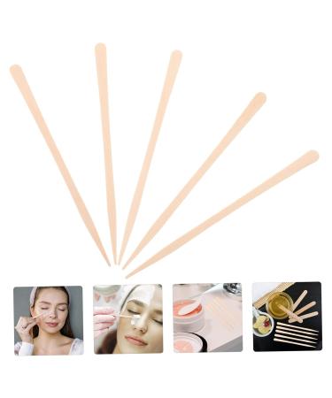 Fomiyes 100 ST Wooden Wax Sticks for Hair Removal - Small Waxing Applicators & Noses Wax Stripes - Buy Online on GoSupps.com