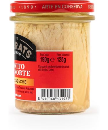 SERRATS 6 Stuks Pickled Tuna from the North of the Cantabrian Sea 190g - Buy Online on GoSupps.com