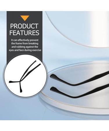 Doitool Metal Glasses Replacement Arm - Universal Sunglasses Brackets & Frame Legs for Repair - Black - Buy Online on GoSupps.com