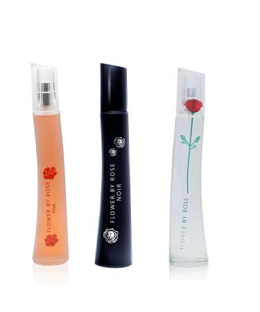 Flower By Rose Perfume for Women Eau De Parfum-Amber Floral Jasmine Bourbon Vanilla & Woods Oriental-Floral Fragrance with a Modern Twist Elegant 100ml Bottle with Box Package(Random 1PCS) Flower By Rose 3.4 Fl Oz (Pack of 1)