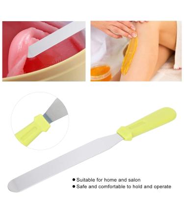 Metal Waxing Spatula - 8 Stainless Steel Body Hair Removal Knife | Straight Wax Mixture Tool - Buy Online on GoSupps.com